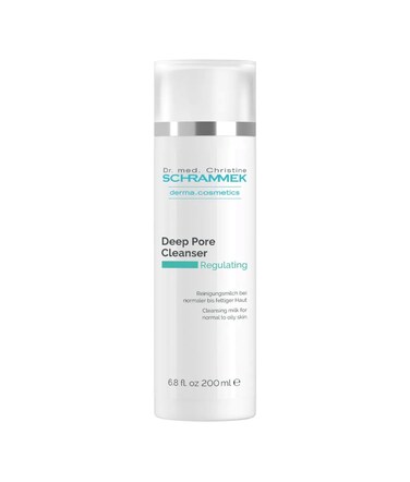 Schrammek Deep Pore Cleanser 68 fl oz  Cleansing Milk for Normal Skin  Makeup Removal  Face Wash  Cleanser  No Parabens  Skin Care  Dr