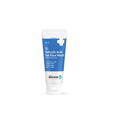 The Derma Co 1 Salicylic Acid Gel Face Wash for Acne  Deeply Cleanses  Exfoliates  Helps Reduce Acne  Controls Oil Production  101 Fl Oz30ml