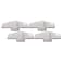 Ideal Security Inc SK929T Tee Window Crank Handle White 4Pack for 1132 Splines Fits Most Operators 4 Pack