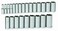 Williams 32945 24Piece 12Inch Drive Metric Deep 6 Point Socket Set