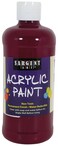 Sargent Art 242457 16Ounce Acrylic Paint Deep Magenta