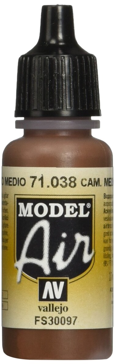 Vallejo Camo Medium Brown Paint 17ml