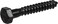 The Hillman Group 852519 516 x 112 Hex Lag Screw Black Finish 6Pack