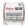 WILSON Pro Tennis Racquet Over Grip Silver