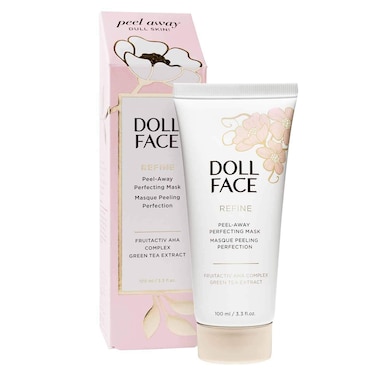 DOLL FACE Skin Care Face Mask  Refine PeelAway Refining Gel Mask  Cleansing Brightening  Rehydrating Moisture Mask  ALL Skin Types 33floz