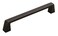 Amerock  Cabinet Pull  Oil Rubbed Bronze  6516 inch 160 mm Center to Center  Blackrock  1 Pack  Drawer Pull  Drawer Handle  Cabinet Hardware