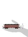Bachmann Hobby Train Passenger Car Prototypical Red