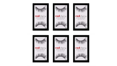 Red Cherry 217 False Eyelashes Pack of 6 Pairs
