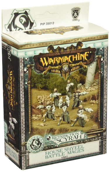 Privateer Press  Warmachine  Retribution House Shyeel Battle Mages Model Kit