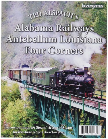 Age of Steam Alabama Railways Louisiana Board Game