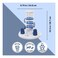 TRIXIE Gambling Tower Strategy Game Intermediate Dog Puzzle Toy Level 2 Activity Treat Puzzle Interactive Play Enrichment