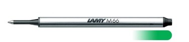1 X Single Lamy M66 Rollerball Refill Green DB07233