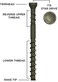 CAMO Edge Deck Screws 238 ProTech 1750 ct