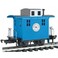 Bachmann Industries Lil Big Haulers Coach GScale Short Line Railroad with YellowSilver Roof Large