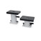 Cannon unisexadult Aluminum Swivel Base Pedestal Mount 6 Black and Silver