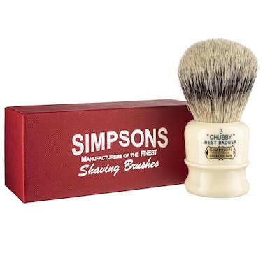 Simpsons Best Badger Shaving Brush Chubby CH3 Best