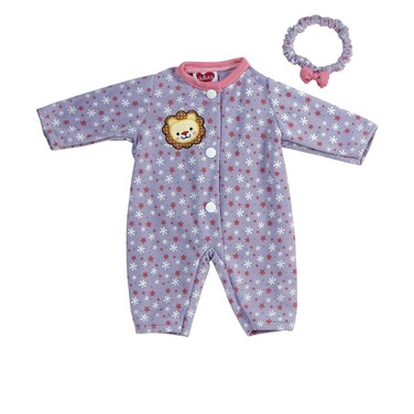 Adora Giggle Time Baby Doll Floral Lion Outfit Premium Quality Baby Doll Clothes and Accessories Birthday Gift For Ages 2