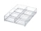 LikeIt Small Item Storage 6Compartment Combinable System Tray Clear W115xD154xH3cm MXT11