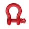 Smittybilt 13047R DRing Shackle 34 Threaded Pin 475 Ton Rating Red