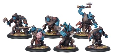 PIP71048 Trolkin Scouts Unit Trollblood Hordes Miniature Game by Privateer Press