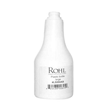 Rohl LS550AB Plastic Kitchen Soap and Lotion Dispenser White