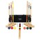 Baden Deluxe Series Croquet Set 29 inch mallets