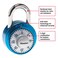 Master Lock 1561DAST Locker Lock Combination Padlock 1 Pack Cut Resistant Colors May Vary