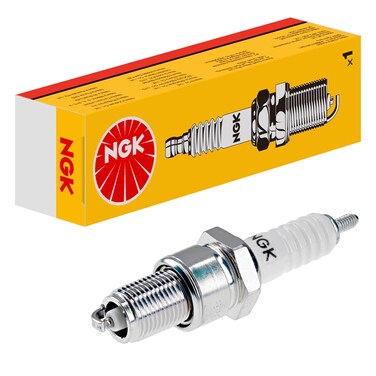 NGK Genuine BP6ES Spark Plug  silverwhite