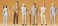 Preiser 14002 Pedestrians Standing Passers by Package6 HO Model Figure