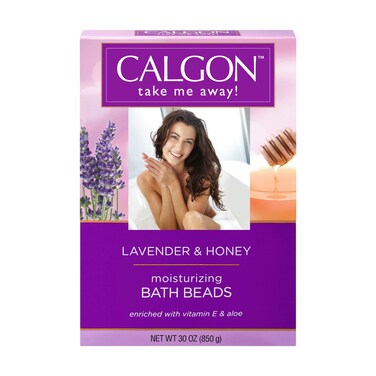 Calgon UltraMoisturizing Bath Beads Lavender  Honey 30 oz