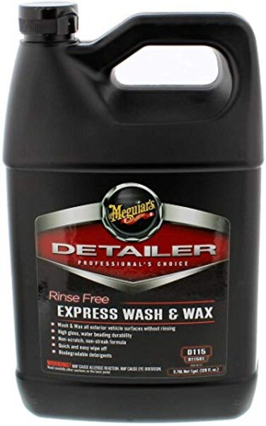 Meguiars M6201 Mirror Glaze Car Wash Shampoo  Conditioner  1 Gallon Container