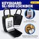 KeyGuard SL500 Punch Button Lockbox Black Finish Shackle