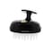 Vitagoods Scalp Massaging Shampoo Brush  Handheld Vibrating Massager WaterResistant Device  Black