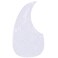 Kmise Z0546 2 Piece of Different Color PVC Stickiness Pickguard for Acoustic Guitar Replacement