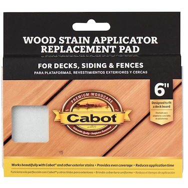 Cabot 1400000063000 Wood Stain Pad Applicator Replacement  1 Each