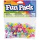 Cousin Fun Packs 140Piece Round Alpha Beads