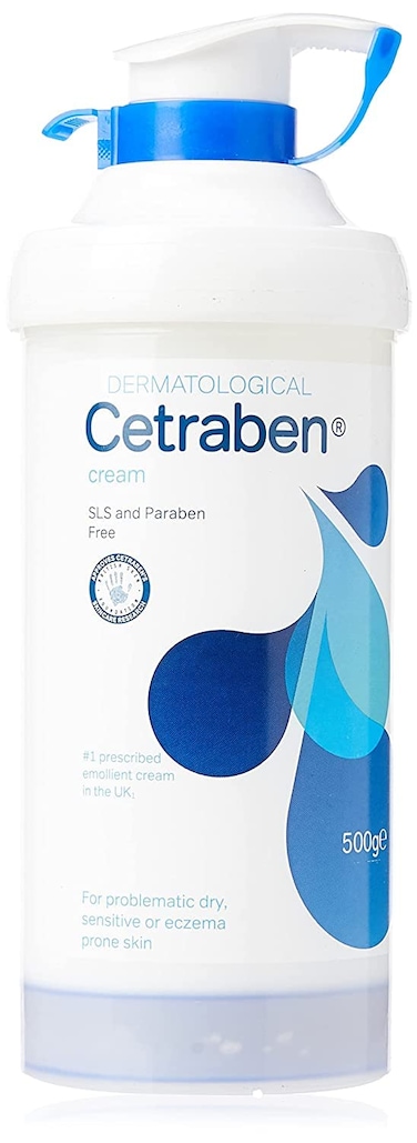 Cetraben Emollient Cream 500g  Moisturizing for Dry Skin Eczema Relief Whole Body Adult Use 176 Ounce
