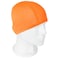 Qualtiy Yes QY 2Pack Superior Polyester Cloth Fabric Bathing Cap Swimming Caps Swimming Hats for Water Sports Bright Orange and Red