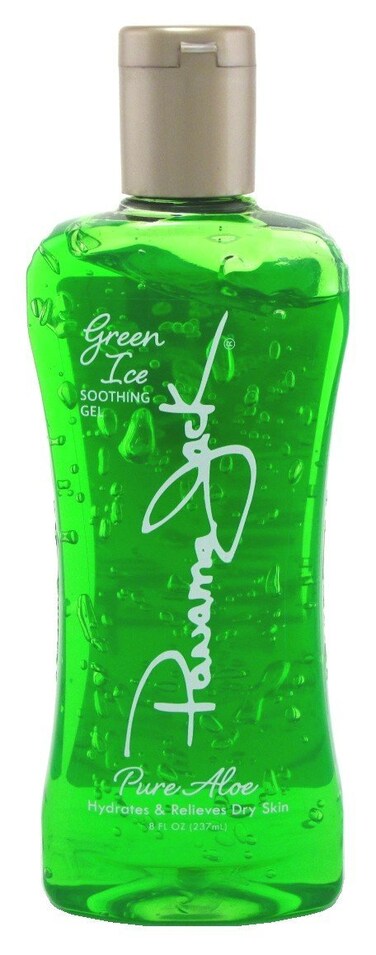 Panama Jack Green Ice 8 Ounce Pure Aloe Vera Gel 235ml 2 Pack