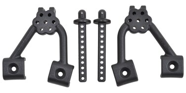 RPM 70642 Front Shock Hoops and Body Mounts for The Axial SCX10