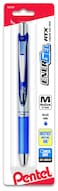 Pentel Gel Ink Pen EnerGel RTX Retractable Gel Pen 07mm Metal Tip Blue Ink 1 Pack BL77BPC