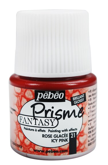 Pebeo Fantasy Prisme 45 ml Bottle  Icy Pink