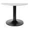 Lorell Steel Base for 42Inch48Inch Tops 24 by 24 by 29Inch Black