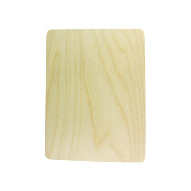 Wooden Plaques 412 x 6 Inch Diameter Pack of 6 Unfinished Rectangle Wood Cutout from Birch DIYers and Craft ProjectsSmooth and Ready to Decorate or Paint18 Inch Thick by Woodpeckers