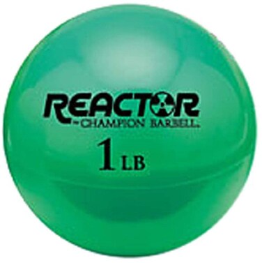 Champion Barbell Hand Held Fitness Ball Kelly Green 1Pound