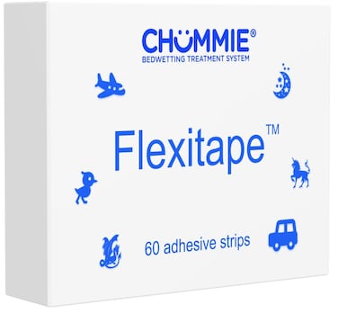 Chummie Flexitape for Premium and Elite Bedwetting Alarms Blue 60 Count