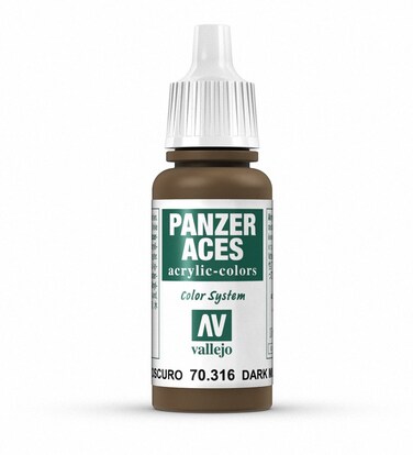 Vallejo Acrylic Paint Dark Mud