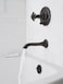 Kohler K727912BZ Artifacts WallMount Bath Spout with Flare Design Less Handles OilRubbed Bronze