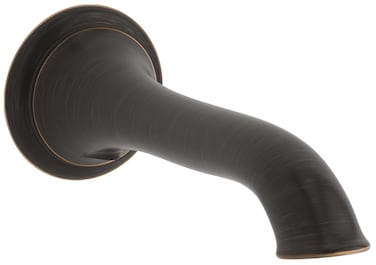 Kohler K727912BZ Artifacts WallMount Bath Spout with Flare Design Less Handles OilRubbed Bronze