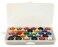 Tidy Crafts  Bobbin Box Organizer  One Durable Case with Snap Tight Lid for Your Sewing and Quilting Needs  Holds 28 Bobbins